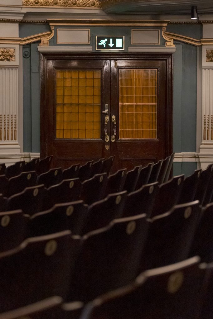 Ambassadors Theatre Auditorium lighting