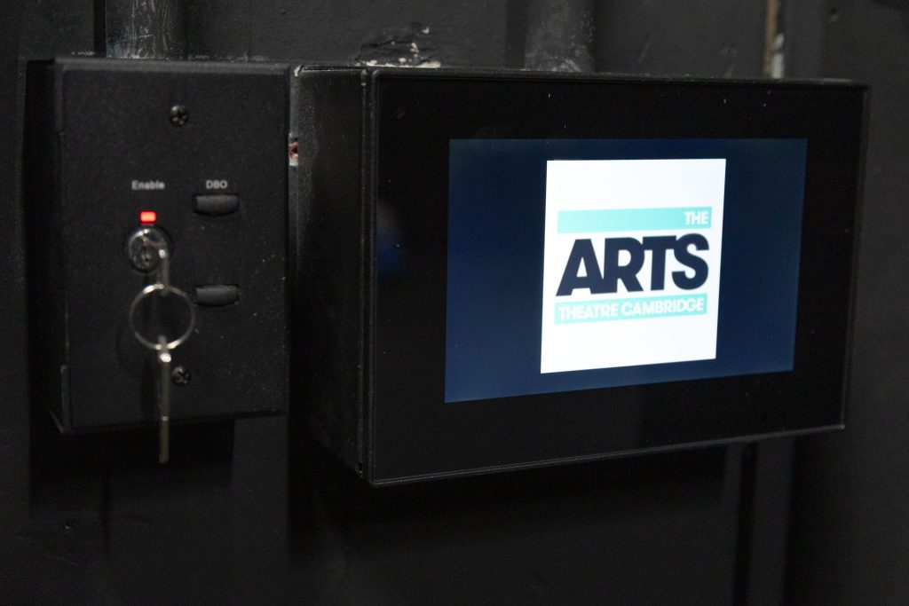 The Arts Theatre, Cambridge control panel
