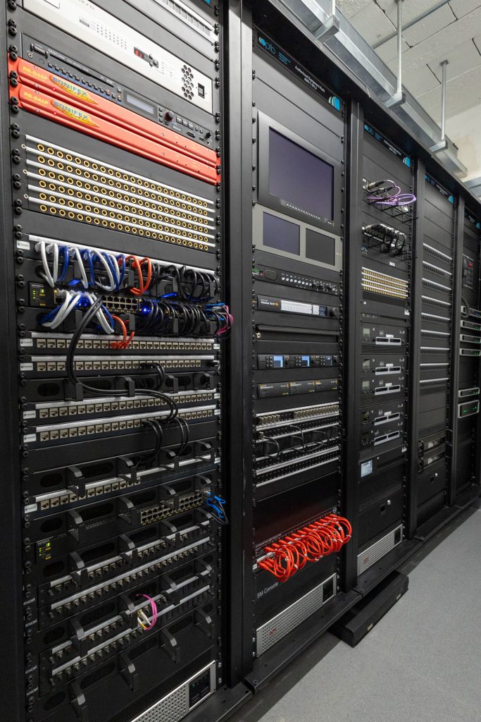 The Arts Theatre, Cambrudge control rack